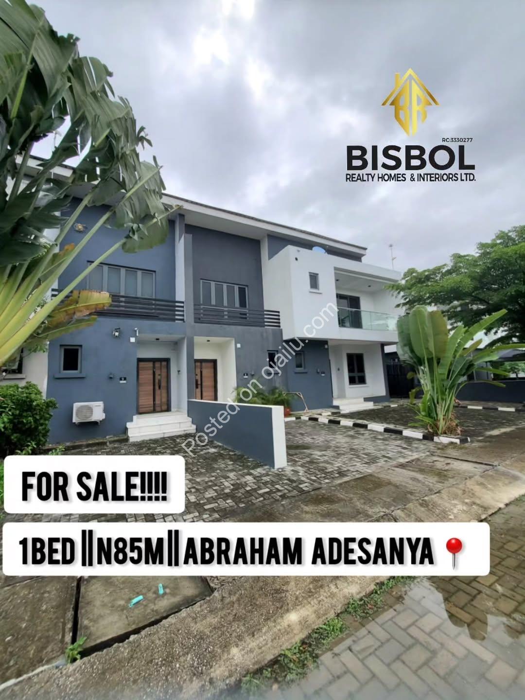 Your 1BR Terrace Is Ready – 85M, Lekki