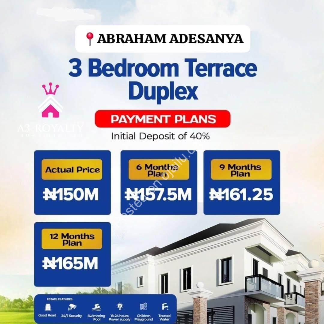 Secure Your Dream Duplex in Lekki – 12-Month Payment Plan