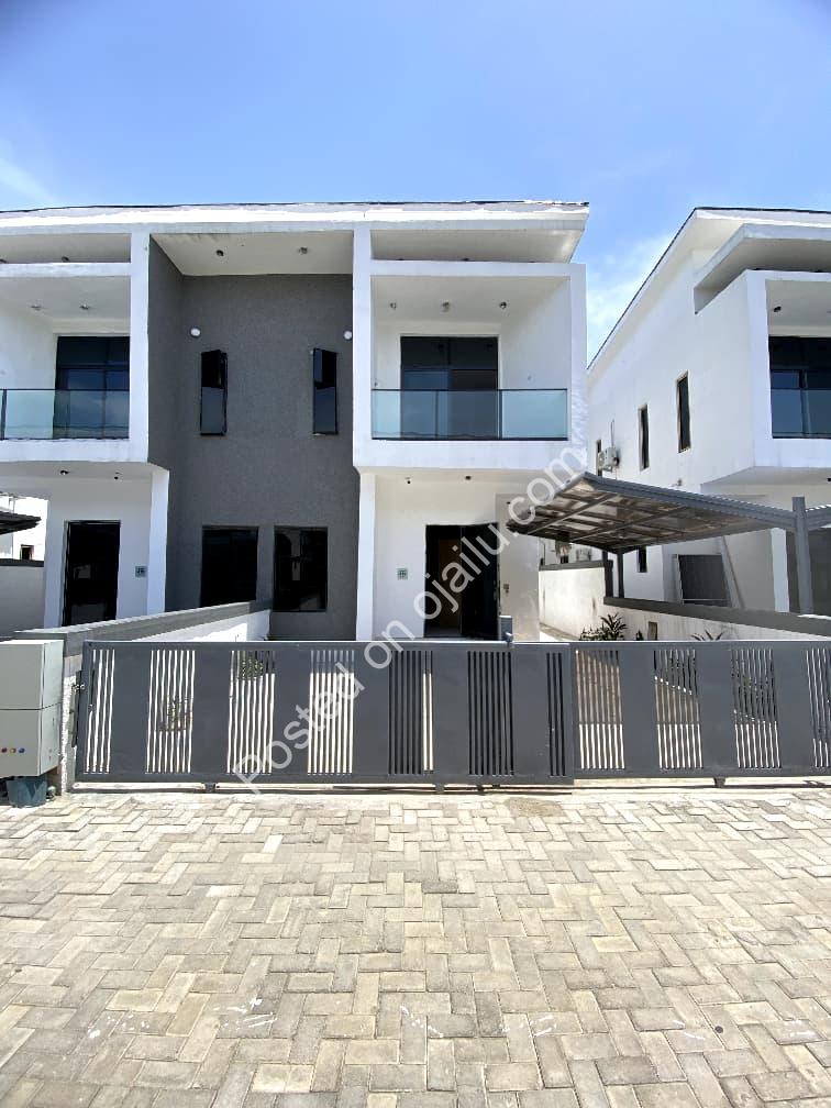 4-Bed Semi-Detached Duplex with BQ, Orchid Lekki