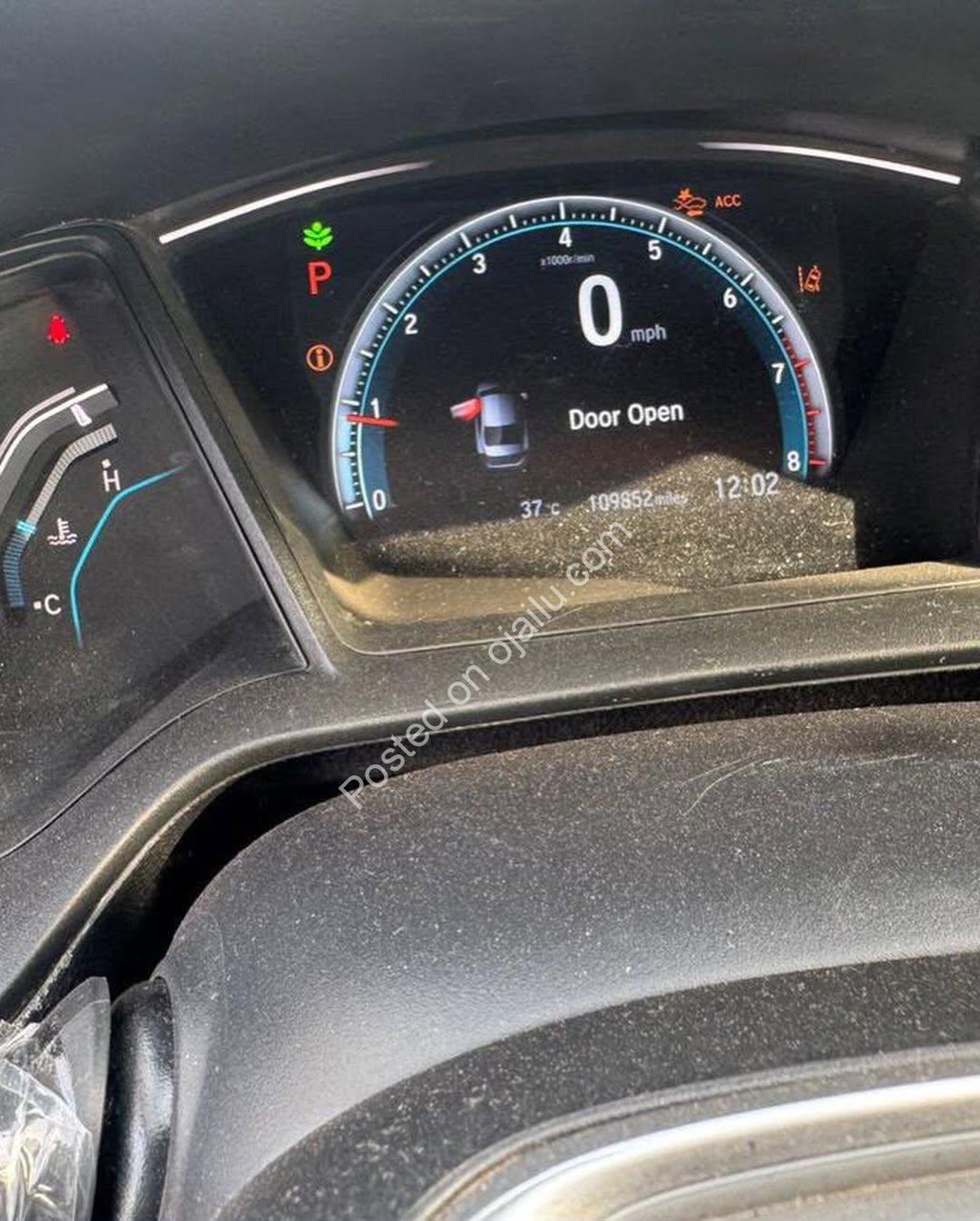 2018 Honda Civic: Keyless, Low Miles, Duty-Paid Kaduna Gem