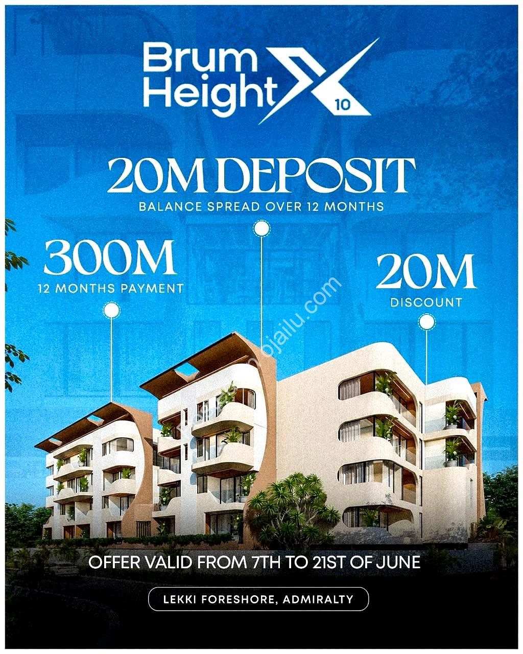 Own Lekki’s Finest: N250M, 10% Down, 6-Month Spread