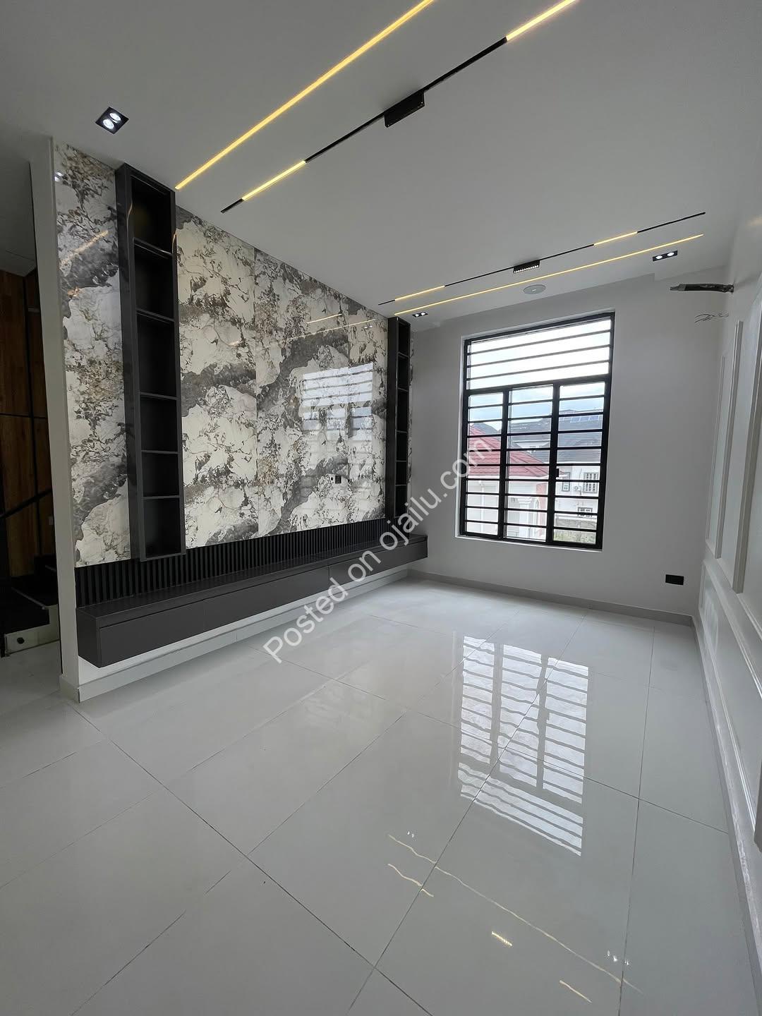 Modern Ikota Masterpiece: 5BR Fully Detached Duplex with Cinema