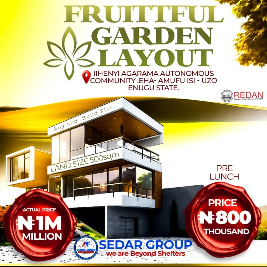 Own Fertile Land in Eha-Amufu from ₦800K Only