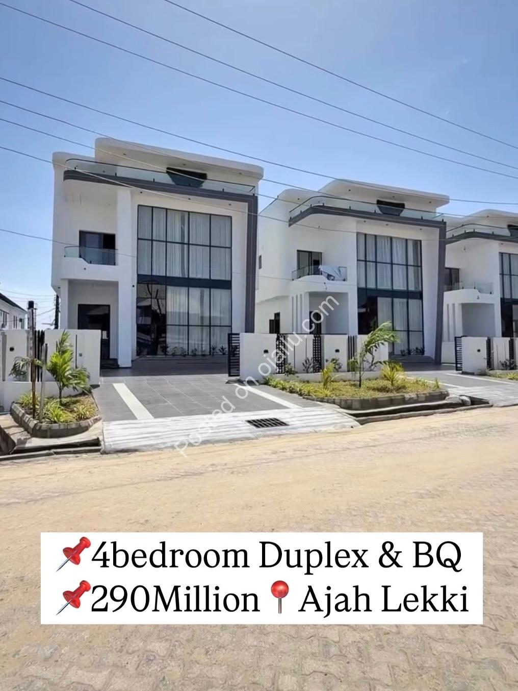 4-Bed Smart Home with Pool in Ajah