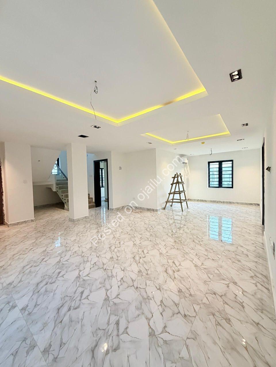 Prestigious 4-Bed Mansionette + BQ in Opebi, Ikeja