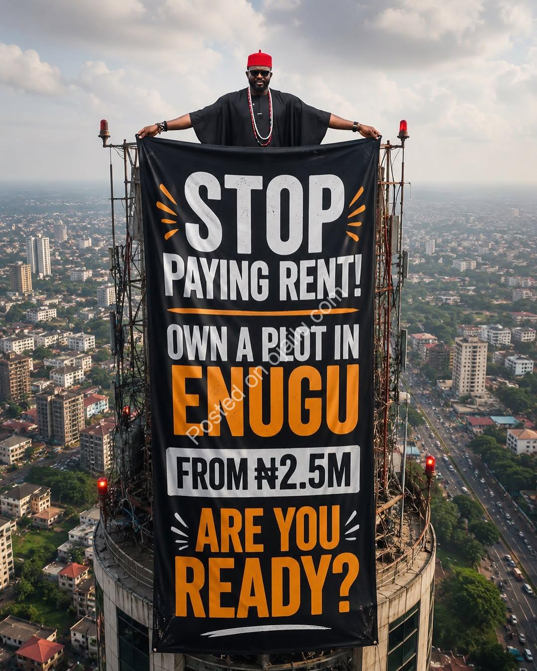 Stop Paying Rent, Start Owning Land in Enugu from ₦2.5M