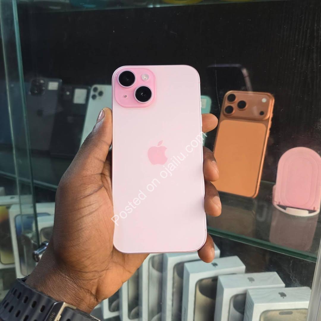 Pristine iPhone 15 Pink: 100% Battery, 256GB + Free Gifts