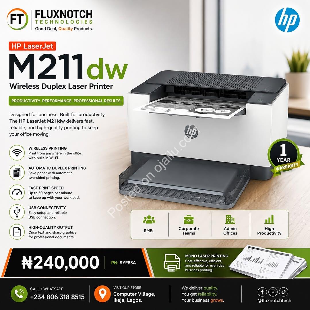 Boost Productivity 5X: HP LaserJet M211dw