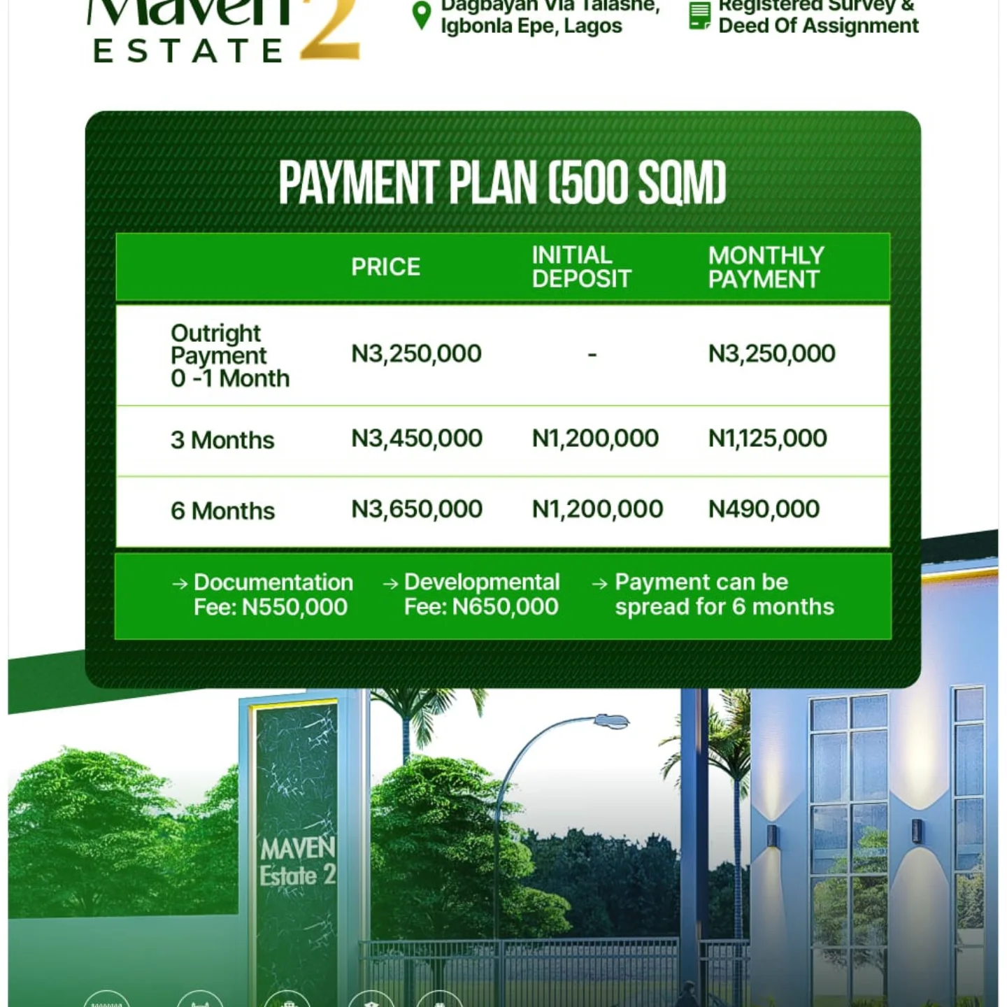 Secure Your 500sqm Dream Plot in Epe Today!