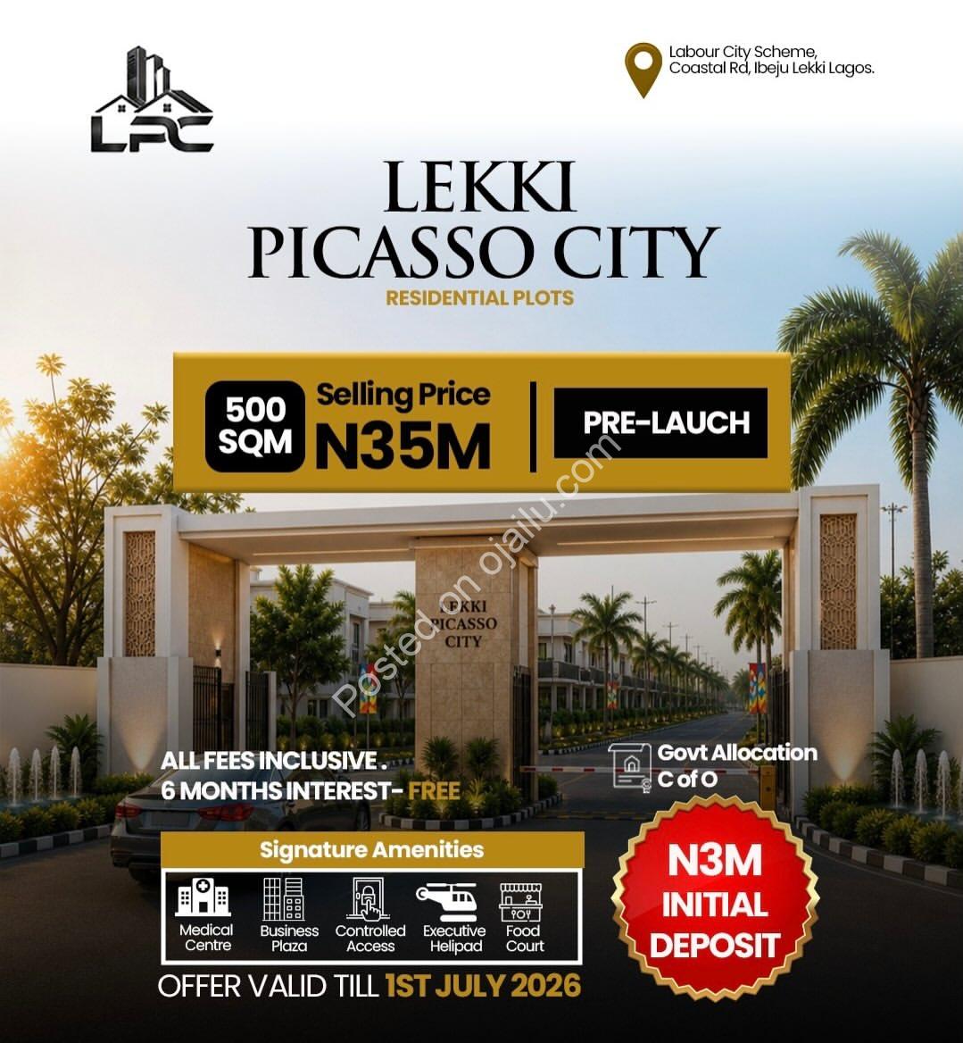 **Secure Your Future on Lagos’ Next Gold Coast – From ₦21M**
