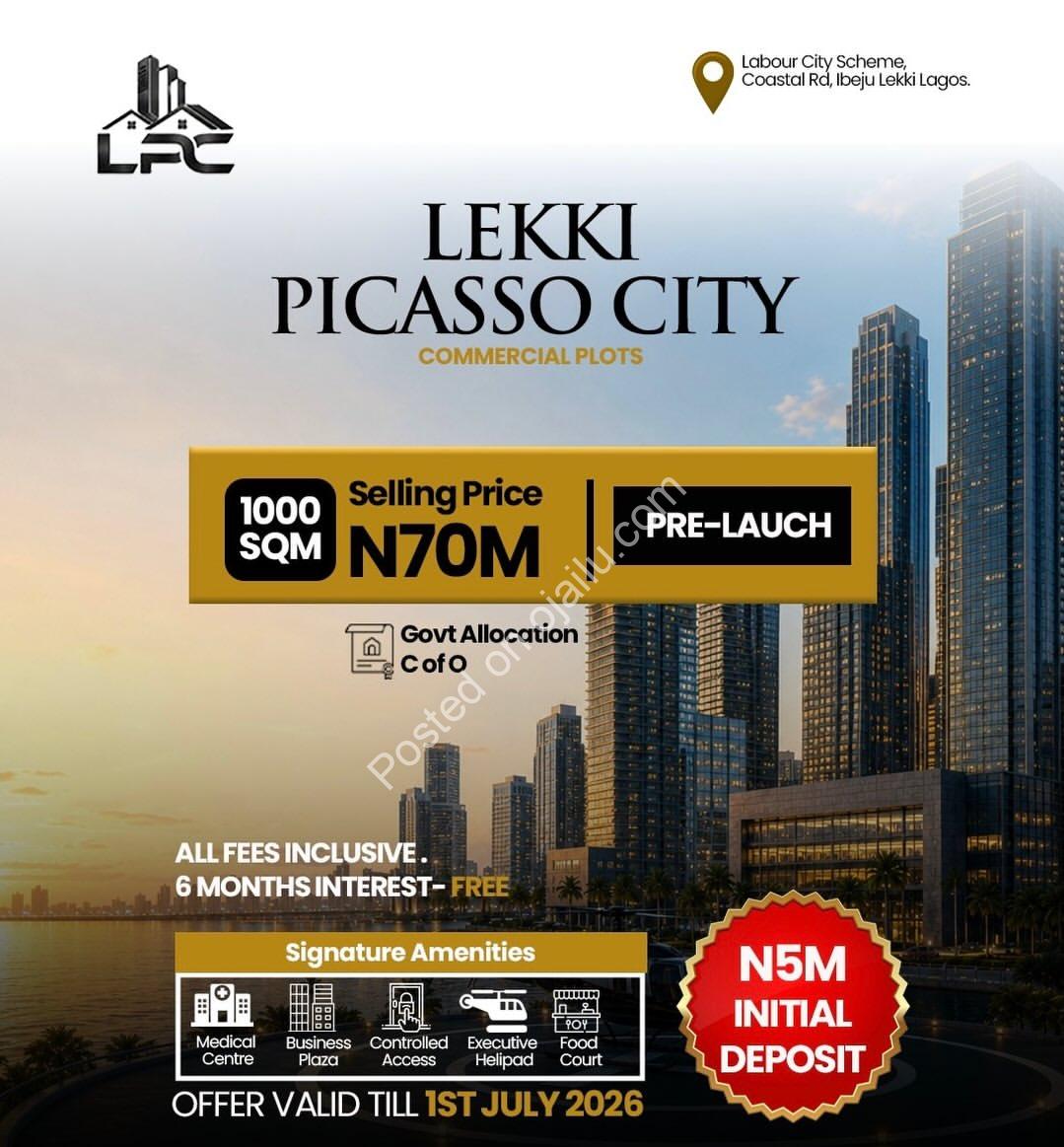 **Secure Your Future on Lagos’ Next Gold Coast – From ₦21M**