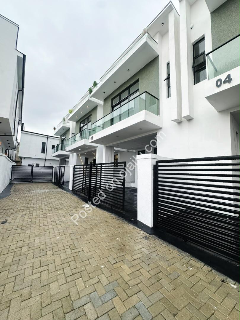 Brand New Ikota 4-Bed Duplex: ₦180M