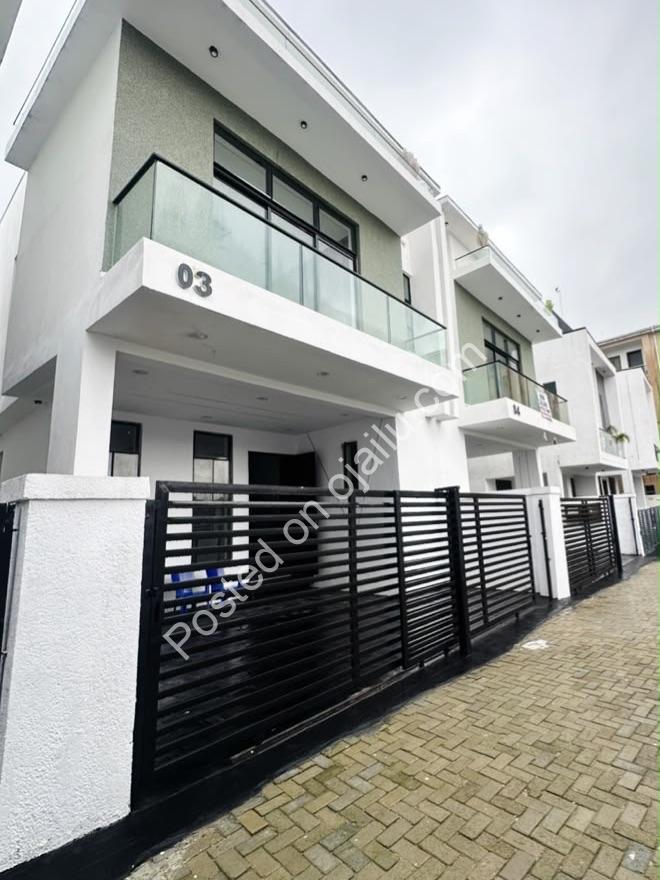Brand New Ikota 4-Bed Duplex: ₦180M