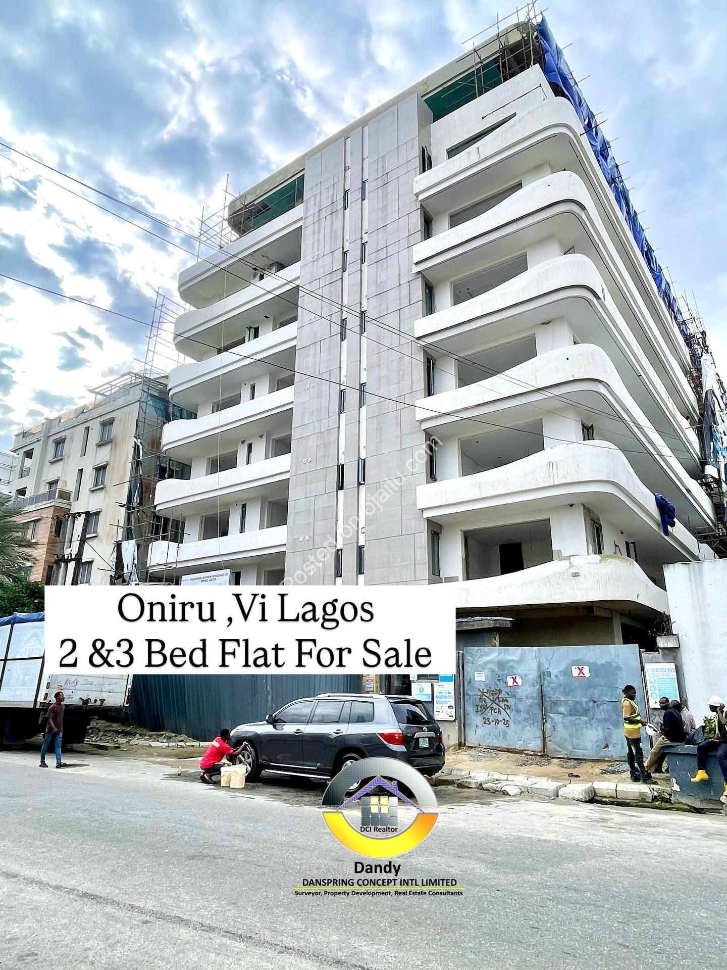 Brand New 3-Bed Oniru Apartment with BQ: N700M