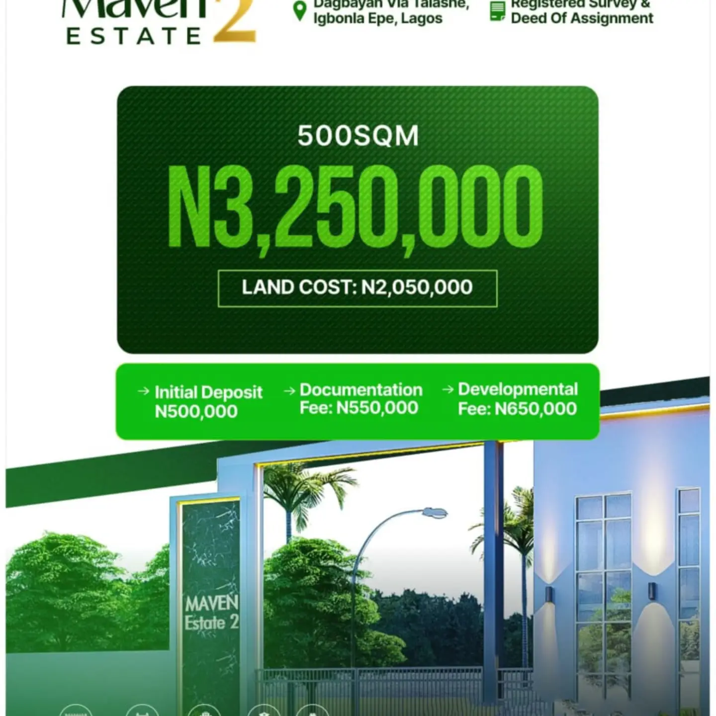 Secure Your 500sqm Future in Fast-Growing Epe from ₦3.25M