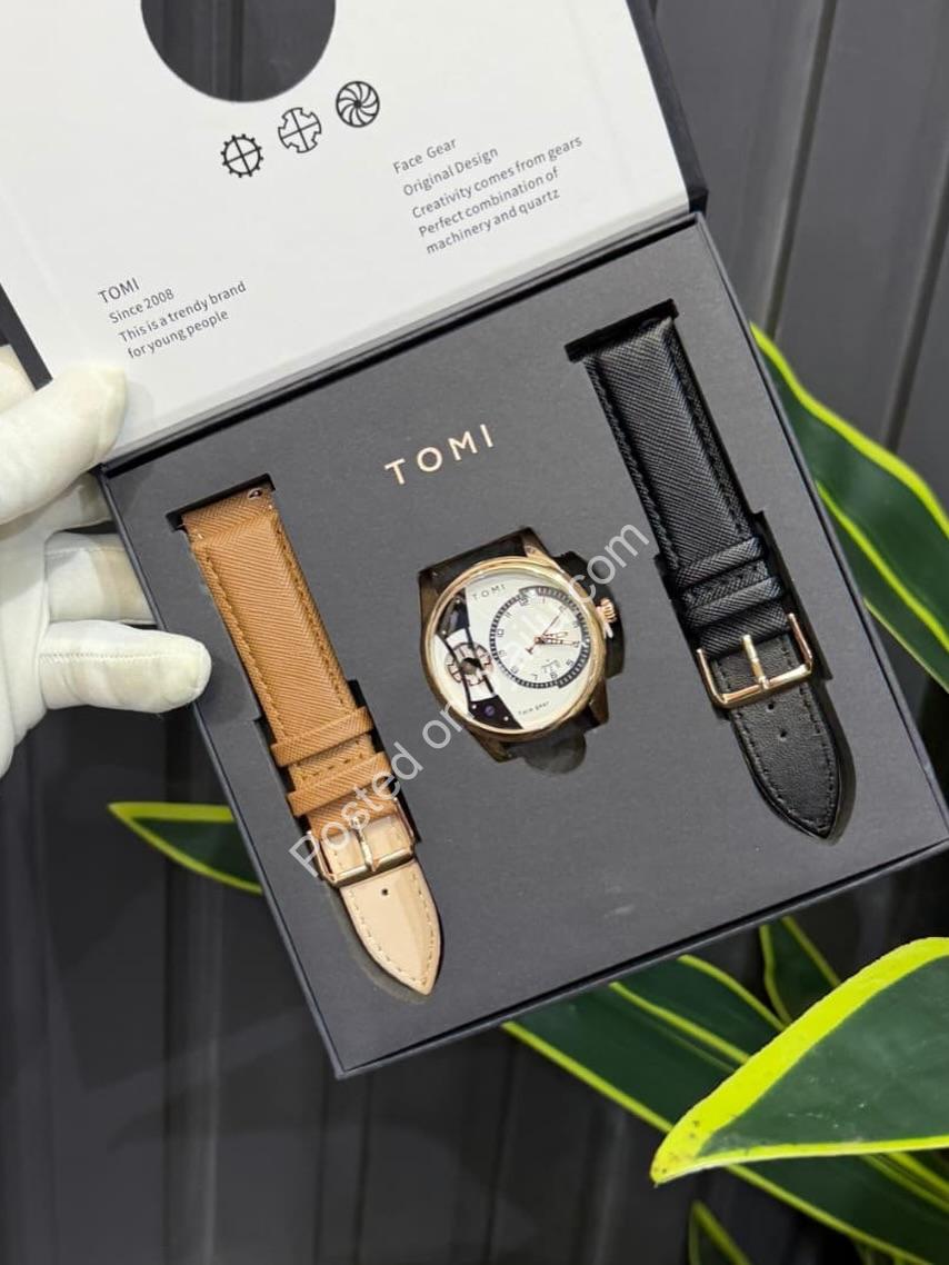 TIMELESS TOMI: 2 Straps, 1 Watch – Instant Style Upgrade