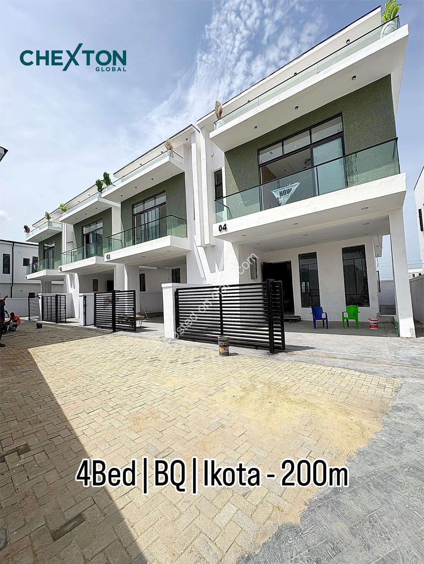 Move-In Ready: Brand New 4-Bed Duplex in Ikota