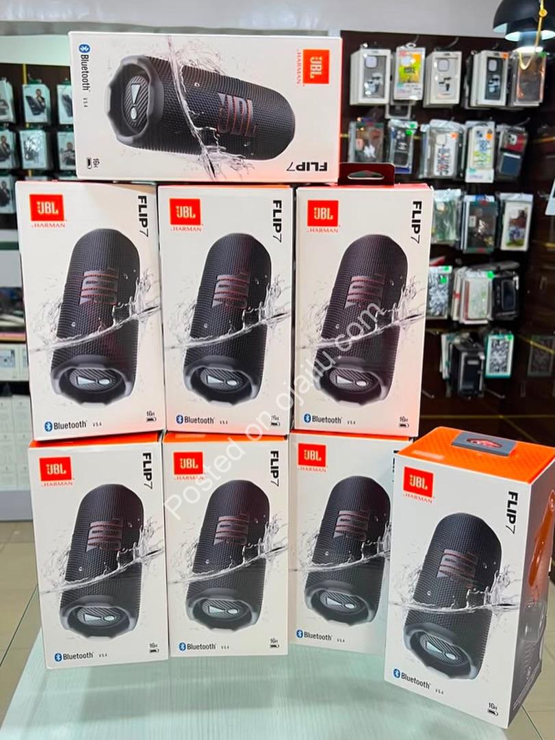 JBL Flip 7: Big Bass, Rugged & Adventure-Ready for ₦150k