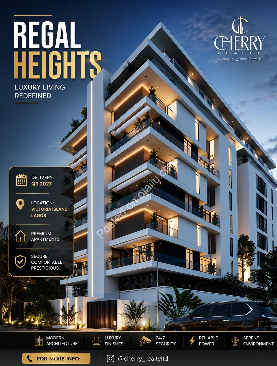 Prestige Redefined: Yours at Regal Heights