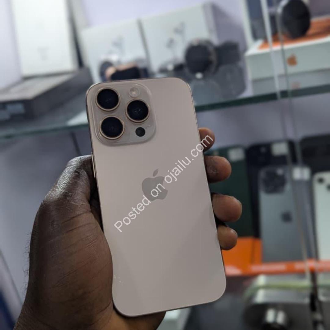 iPhone 16 Pro 128GB | Phy Sim Unlocked | BH 93 – Grab Yours at ₦990k!