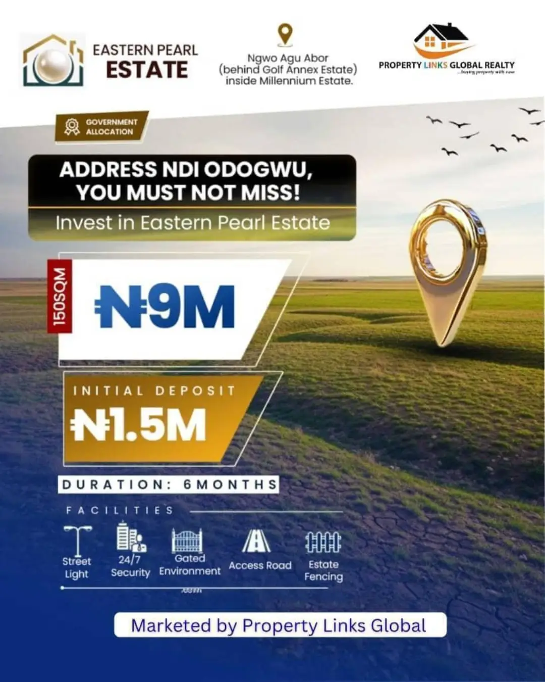 Government-Approved Land in Iva Valley Hills – Build Your Dream Home Today