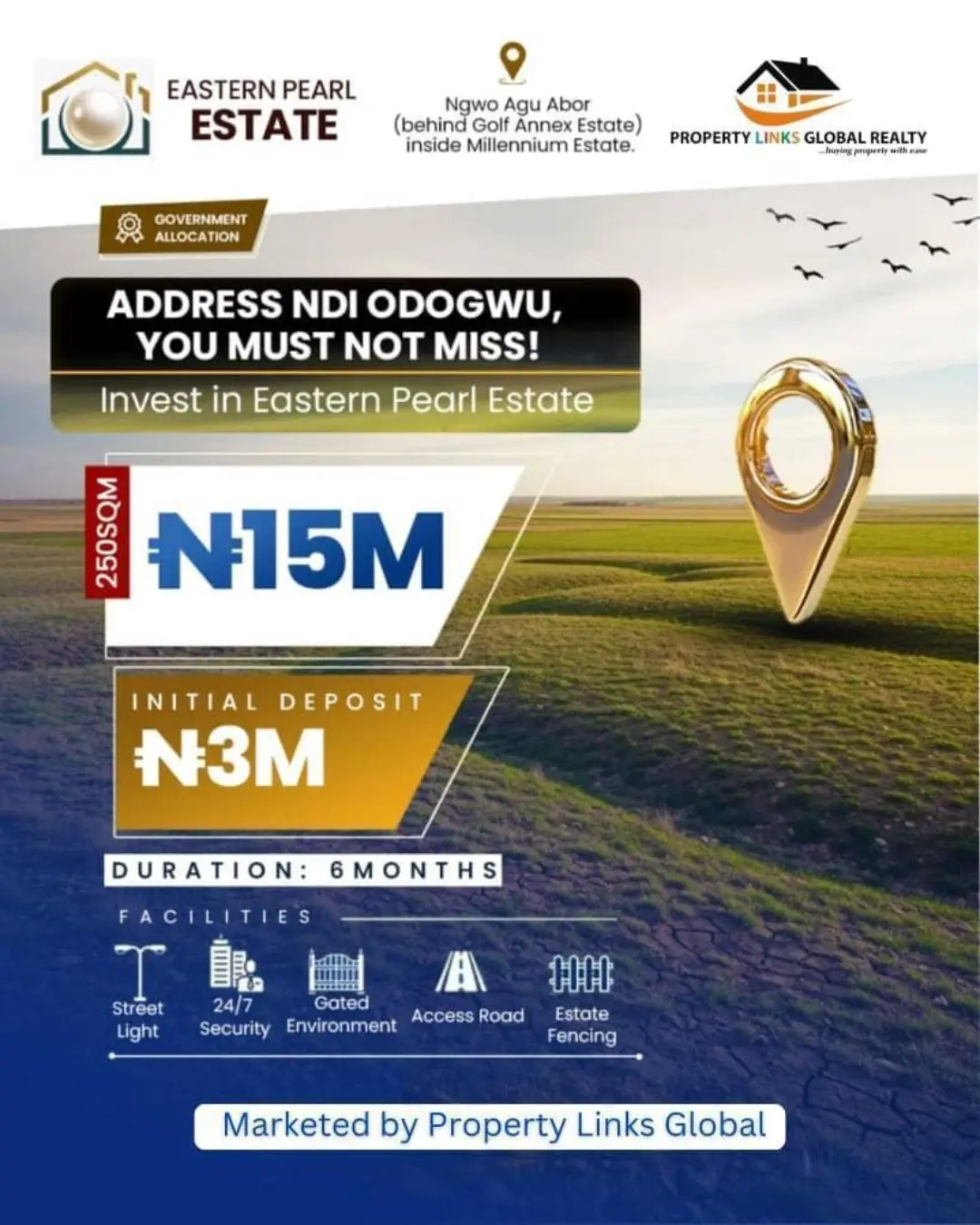 Government-Approved Land in Iva Valley Hills – Build Your Dream Home Today