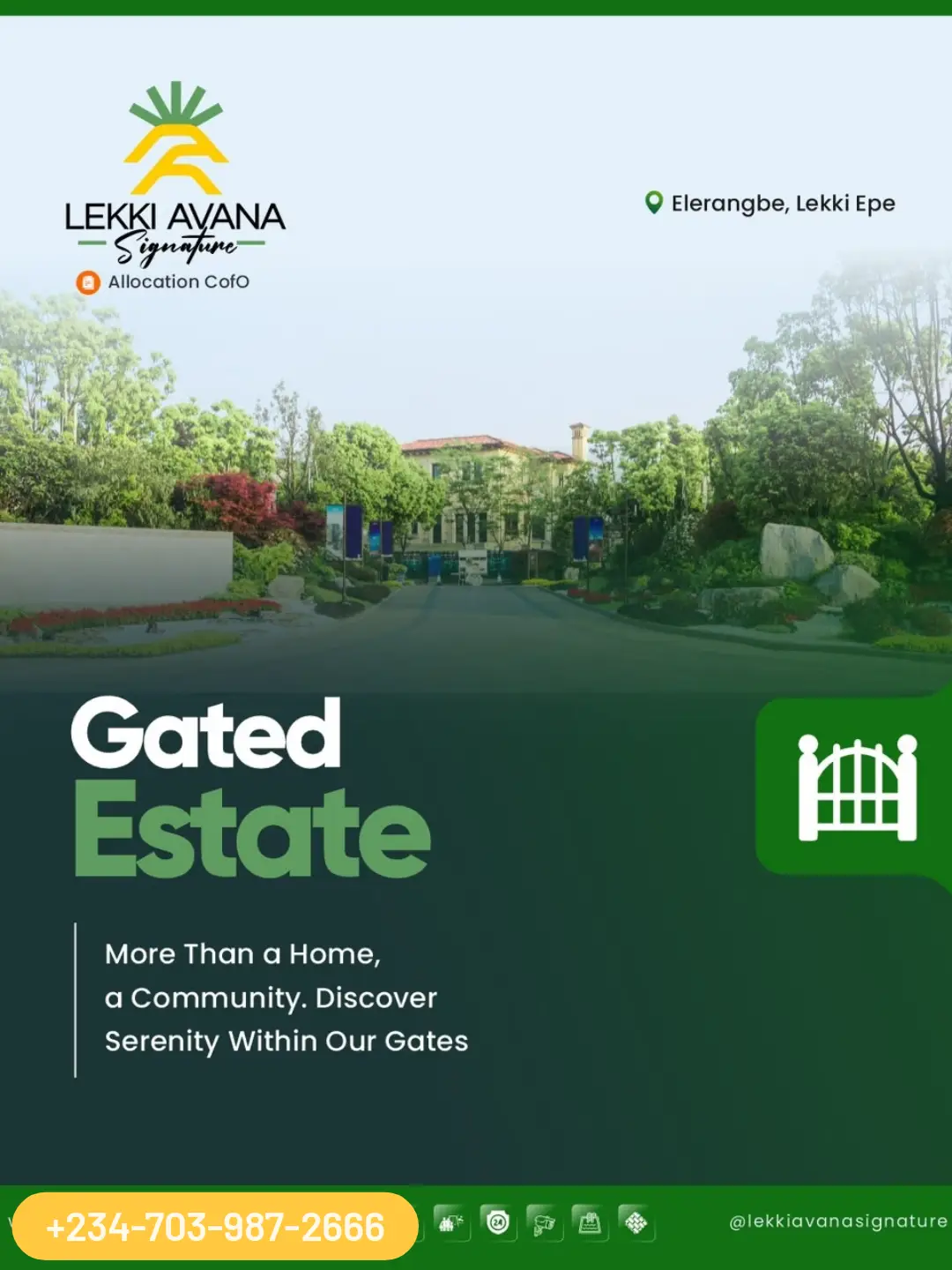 Wake Up to Palm Resort Living in Lekki’s Hottest Corridor  ✨