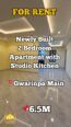 Brand New 2-Bed + Studio in Gwarinpa