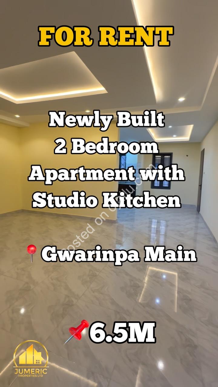 Brand New 2-Bed + Studio in Gwarinpa