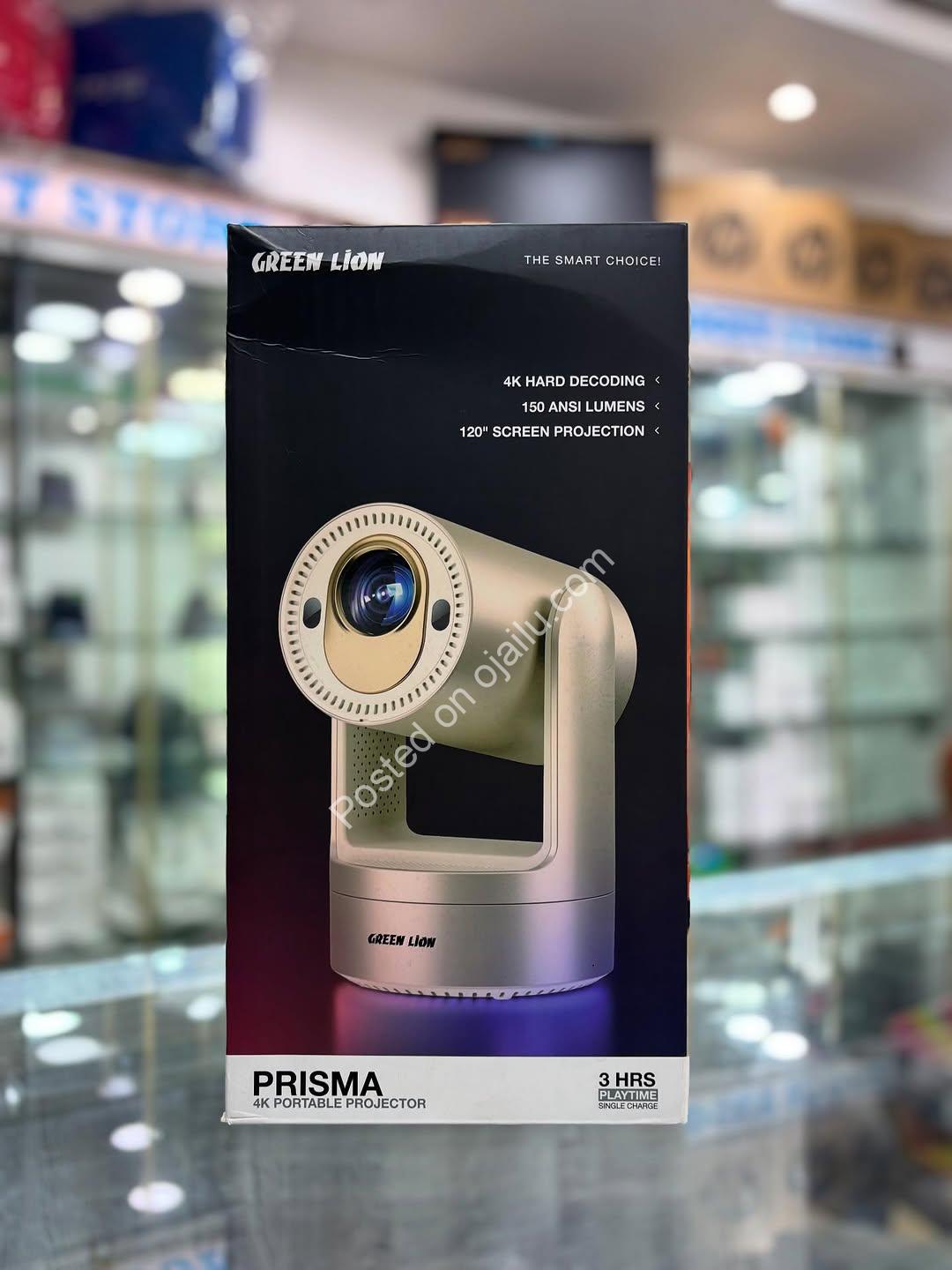 Big Screen, Tiny Price: Green Lion Prisma 4K Projector