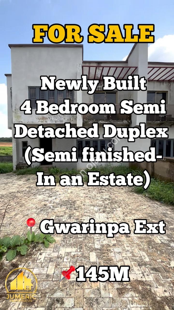 Move-In Ready 4-Bed Duplex in Secure Estate