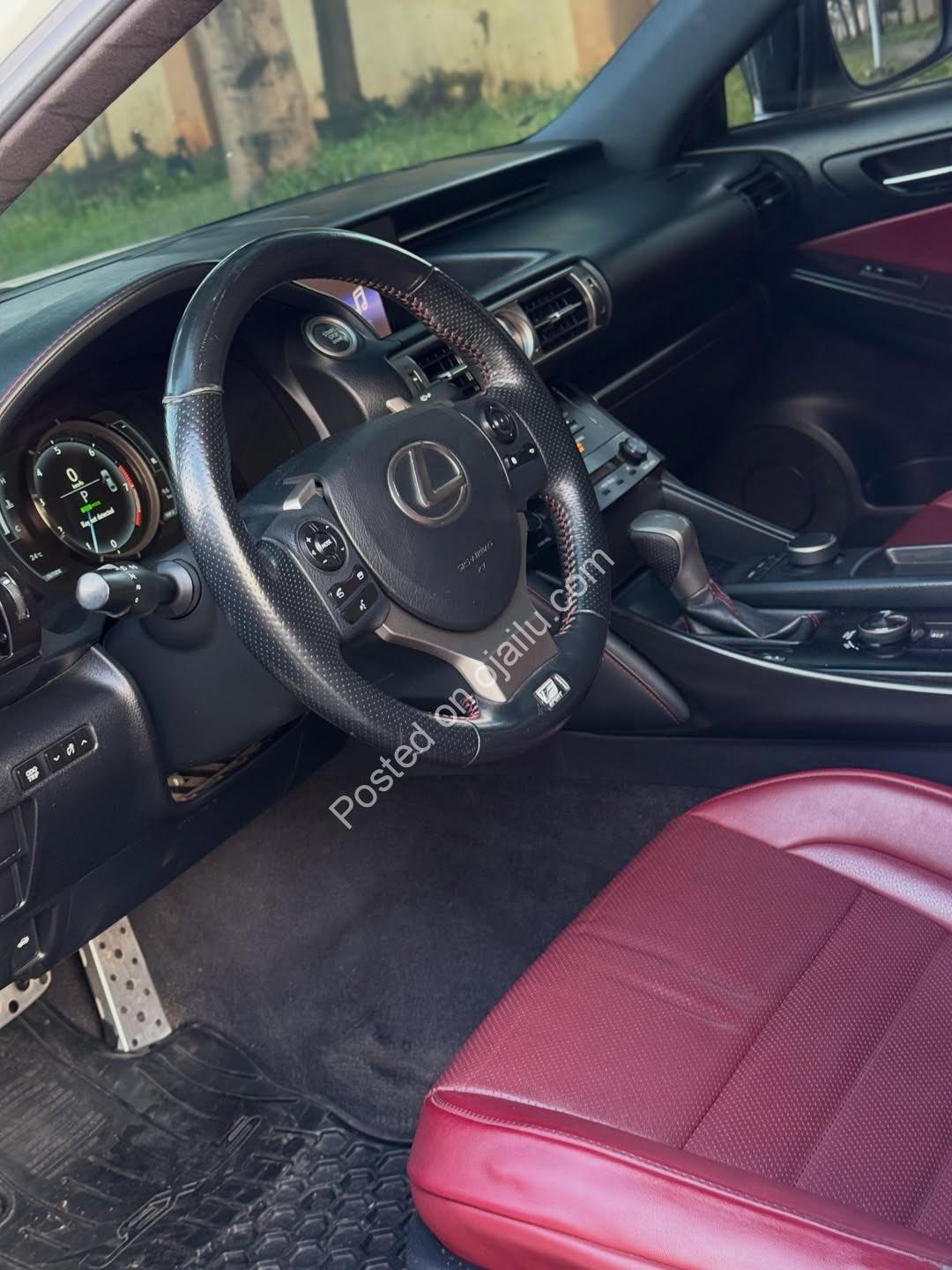 2014 Lexus IS250 F Sport – Original Duty, ₦23.5M