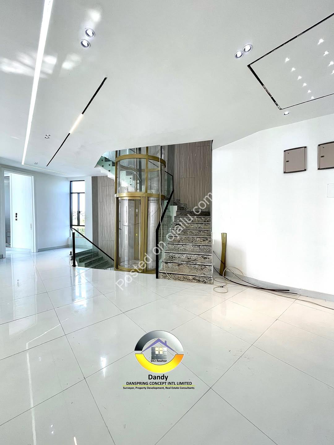 Automated Sanctuary: 5-Bed Smart Duplex with Elevator & Cinema