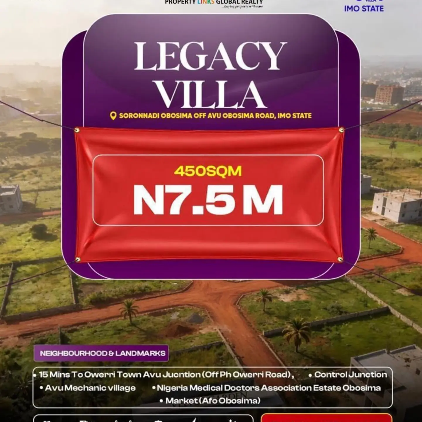Secure Your 464sqm Plot at Legacy Villa – Obosima’s Best-Kept Secret