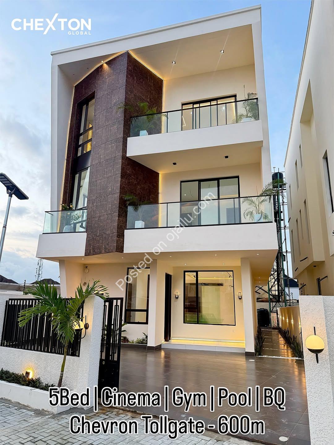 Brand New 5BR Duplex with Cinema & Gym