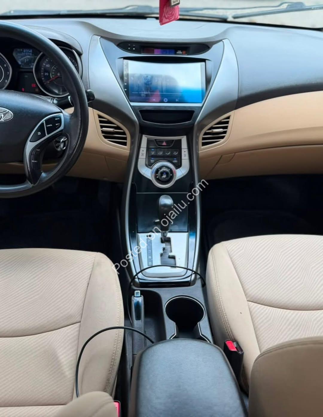2012 Hyundai Elantra: Super Clean with Reverse Cam.