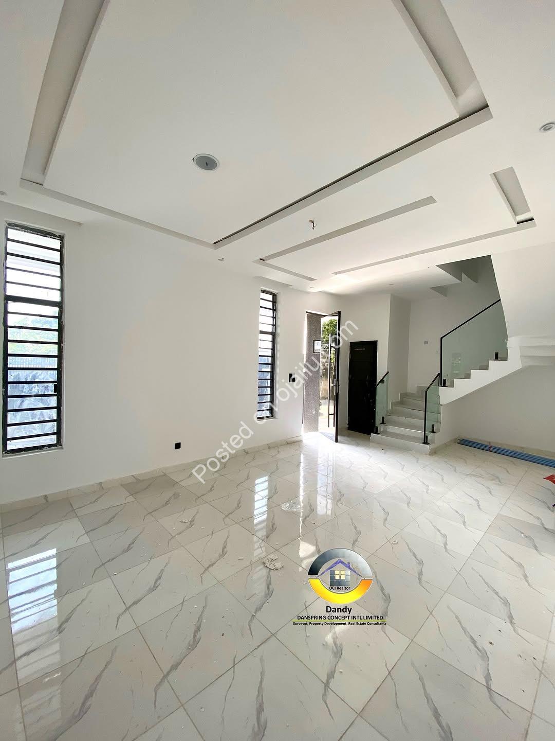 Brand New 4BR Semi-Detached Duplex with BQ in Ajah