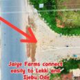 Secure your slice of Jaiye Farms today at an introductory price of ₦1,670,000 per plot (500sqm)! This prime agro-investment on the Epe-Ijebu Ode Expressway offers paved roads, water, electricity, and high resale value. Don’t wait—price jumps to market rate of ₦12.6 million/acre after initial sell-out. Book your inquiry now: 08187577102. #PrimeAgroLand #JaiyeFarms #InvestSmartly