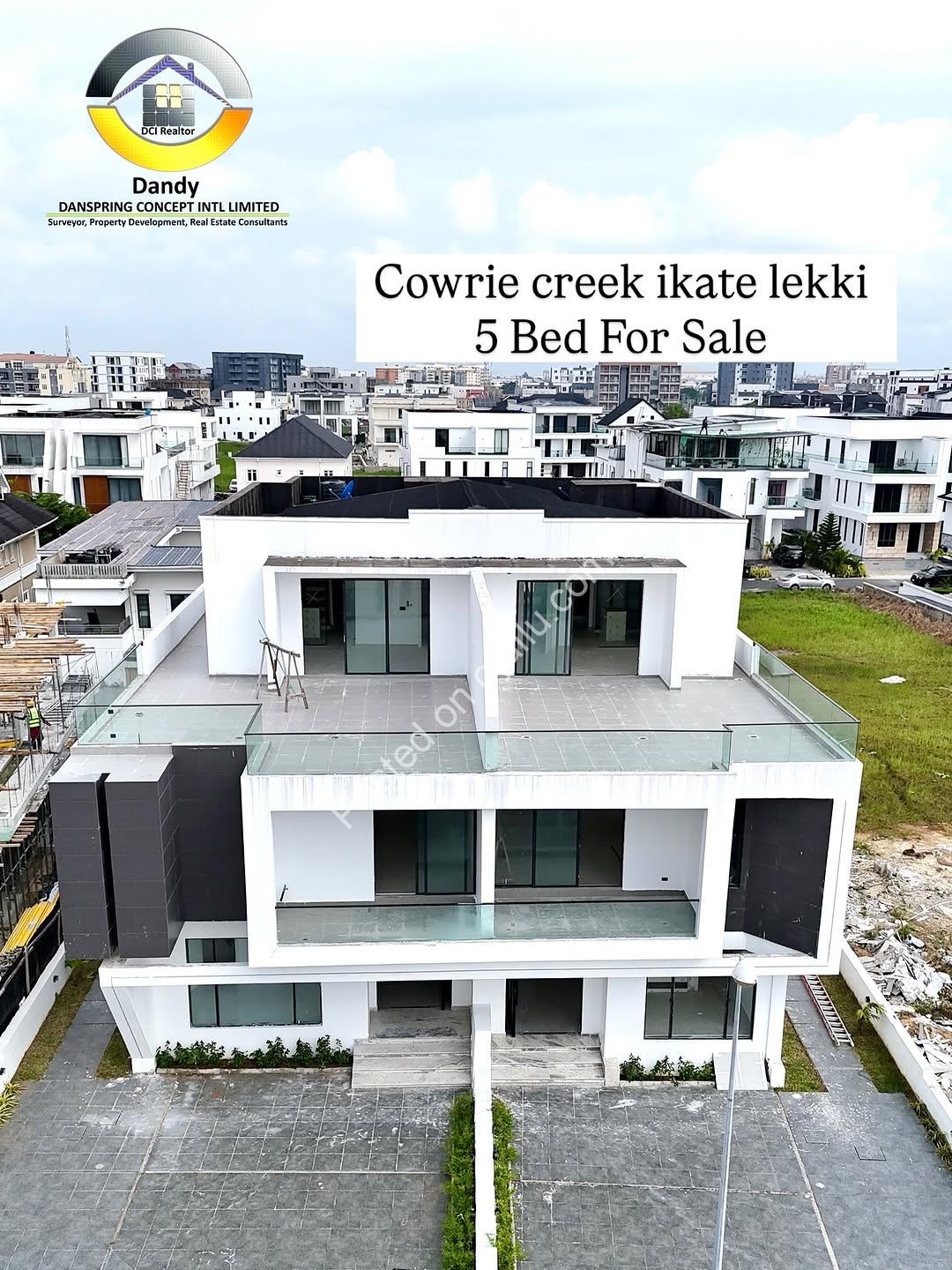 Elevator & Cinema: 5-Bed Lekki Duplex