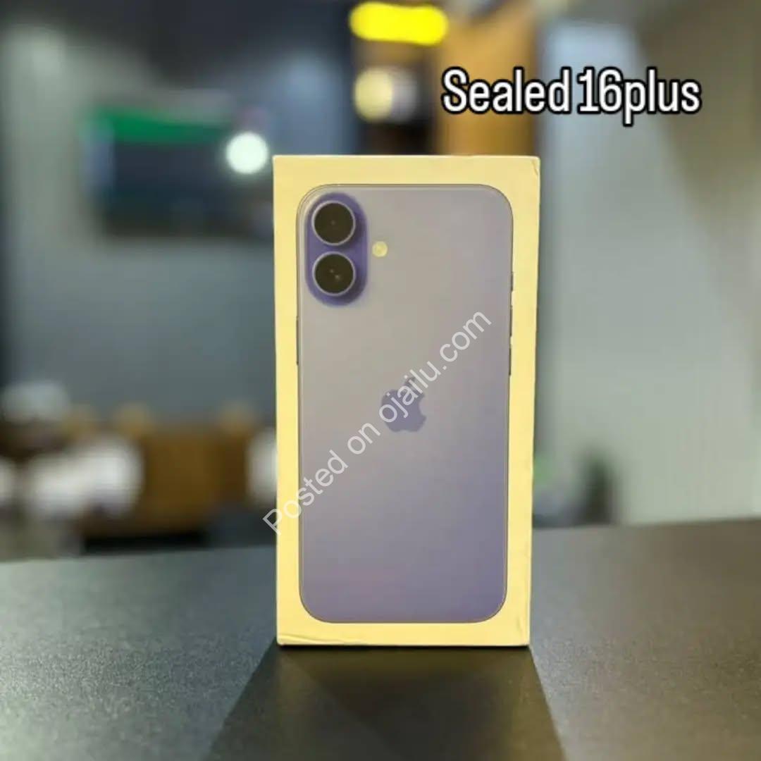 NEW Sealed iPhone 16 Plus 256GB – Just ₦1,165K!