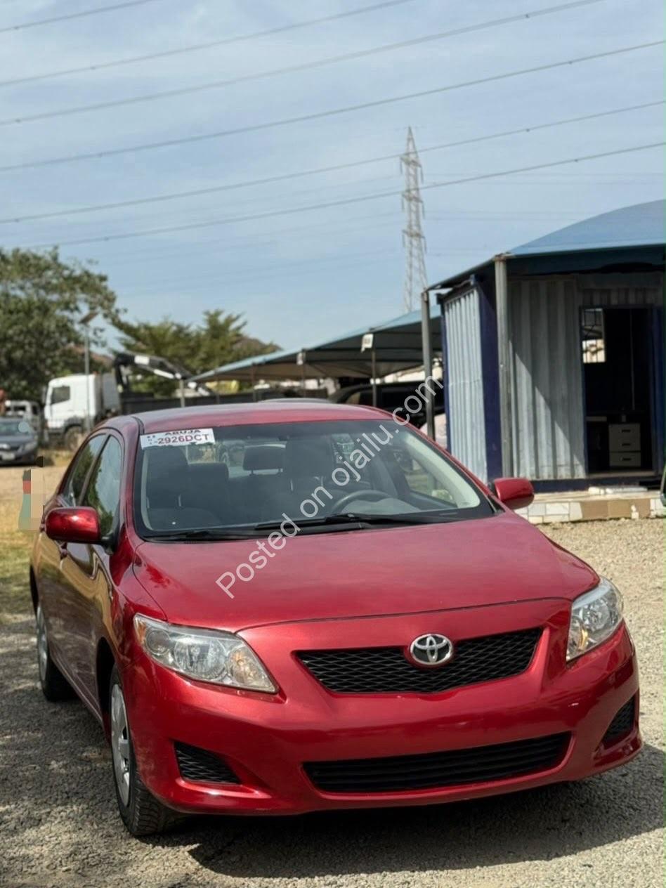 2009 Toyota Corolla CE – Clean Foreign Used, Genuine Duty, ₦8.5M