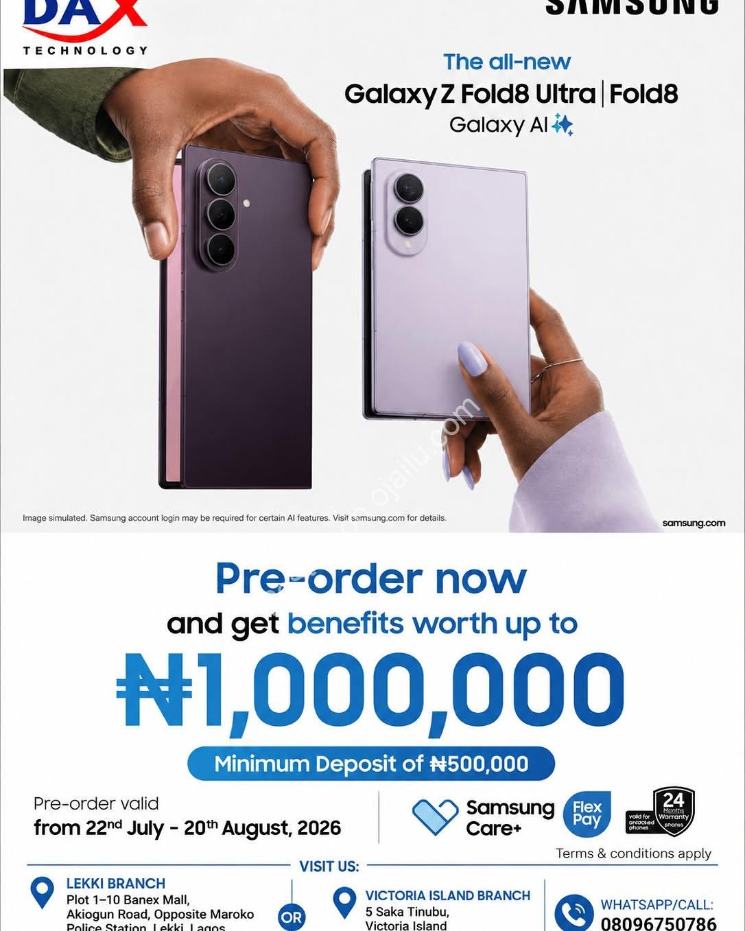 Pre-Order the Future: Samsung Galaxy Z Fold8 Ultra Now!