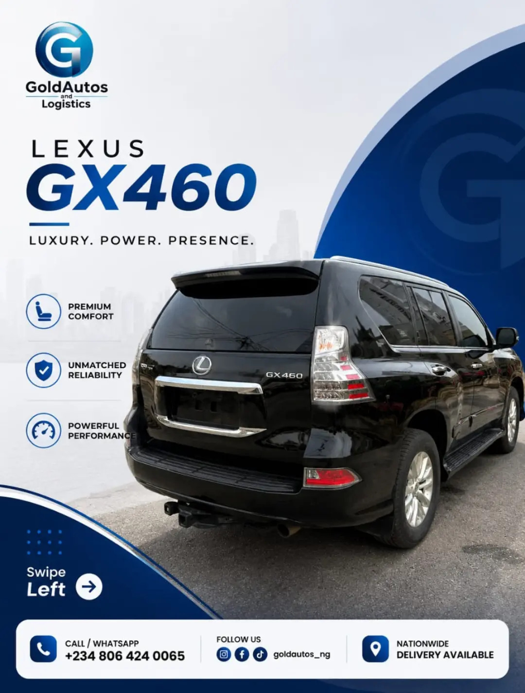 2015 Lexus GX460 Luxury | 82k Miles, Ice-Cold A/C