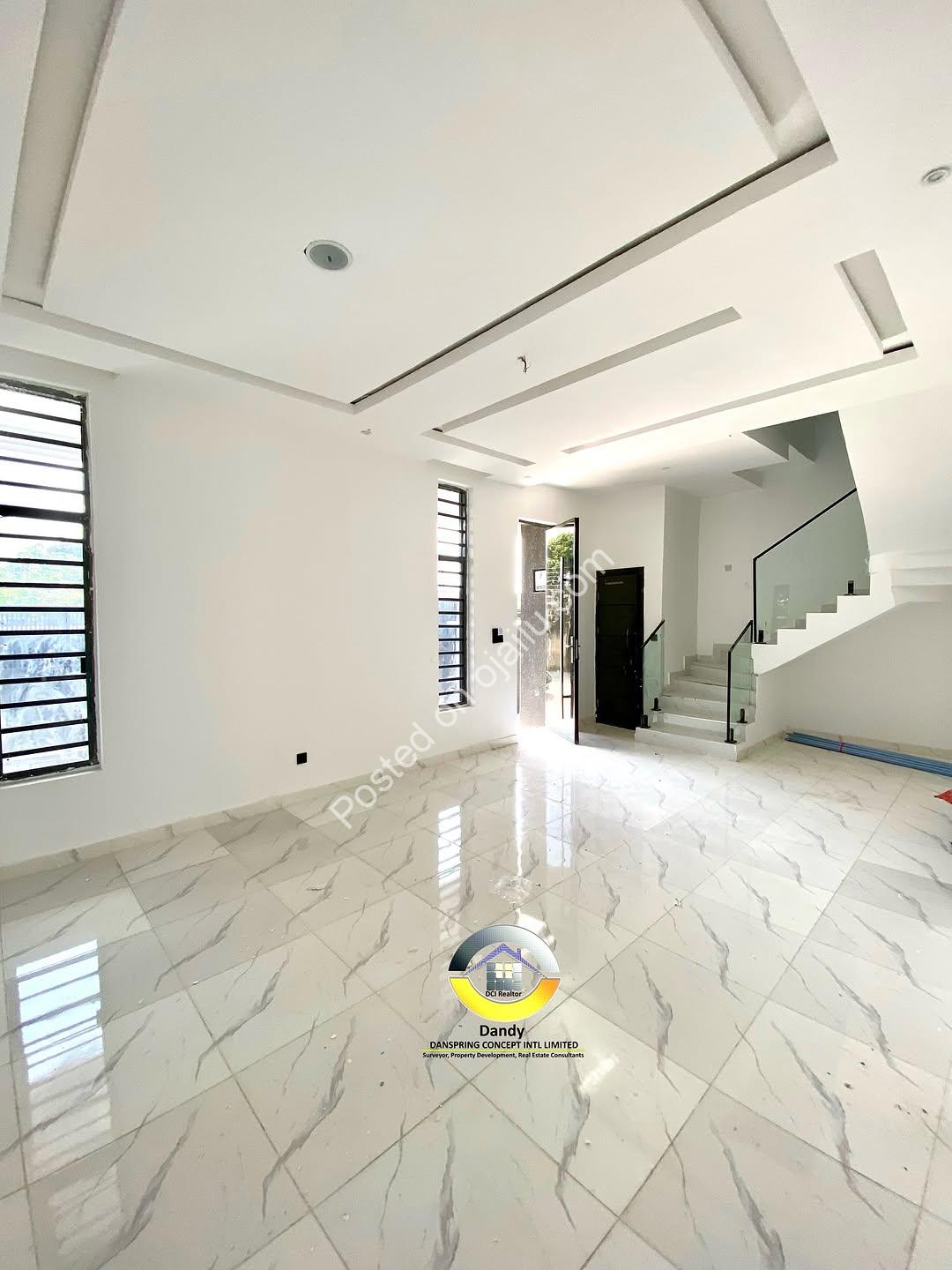 Brand New 4BR Semi-Detached Duplex with BQ in Ajah