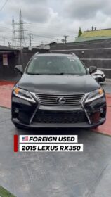 Accident-Free 2015 Lexus RX350: Luxury & Safety