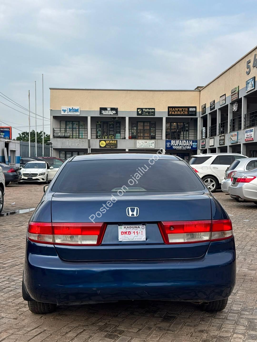 Mint Honda Accord EOD – Kaduna’s Best Deal
