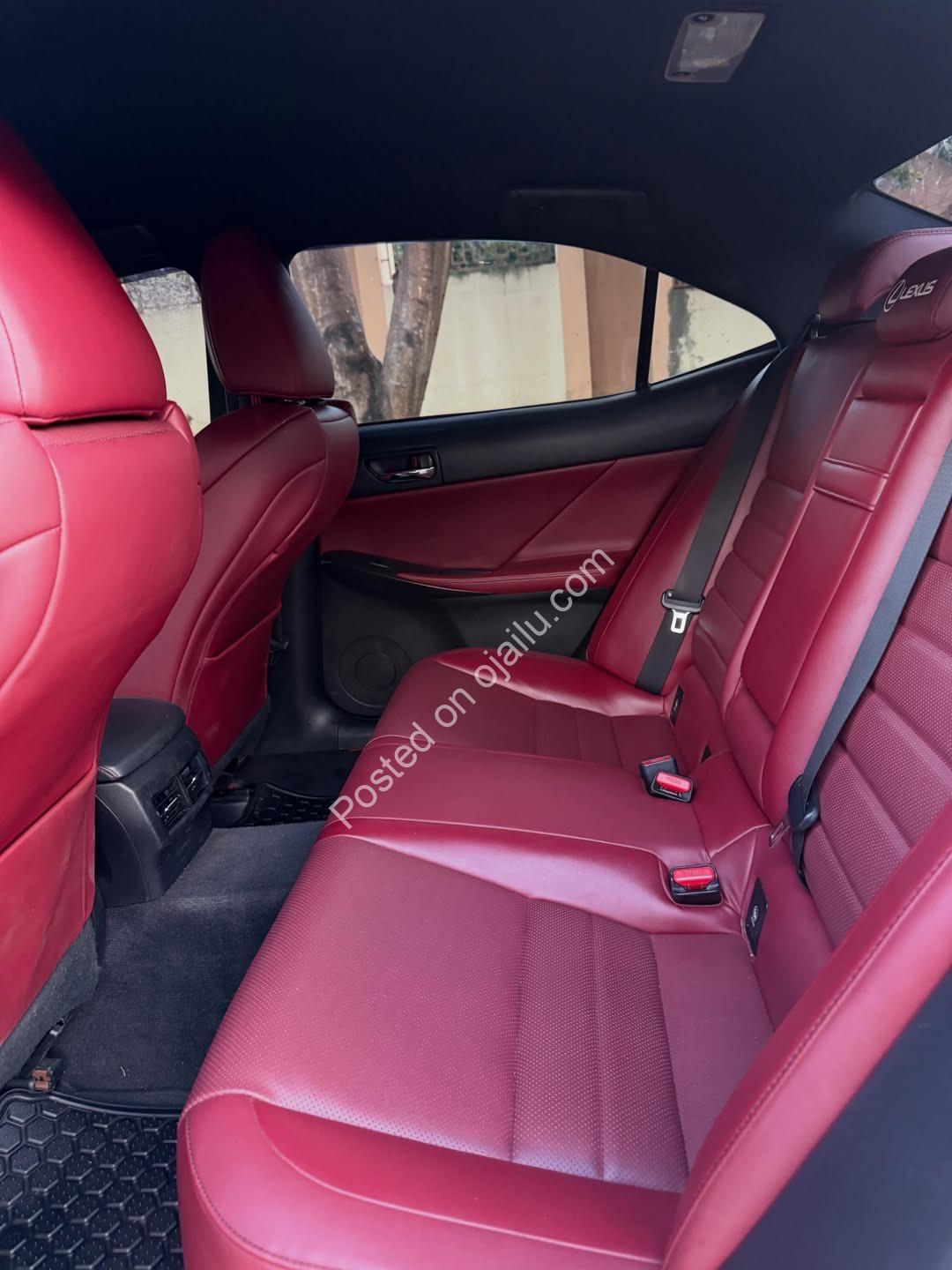 2014 Lexus IS250 F Sport – Original Duty, ₦23.5M