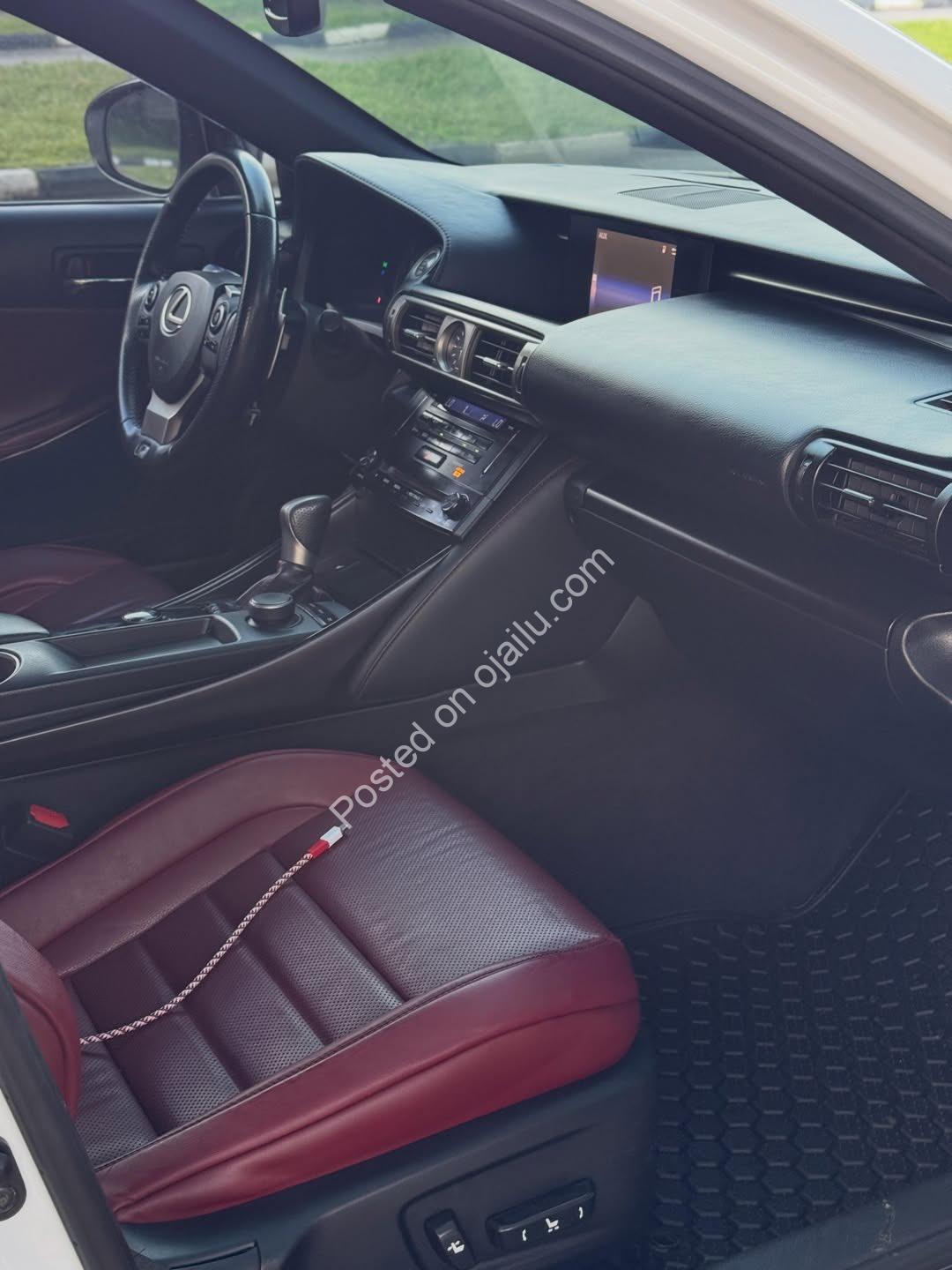 2014 Lexus IS250 F Sport – Original Duty, ₦23.5M