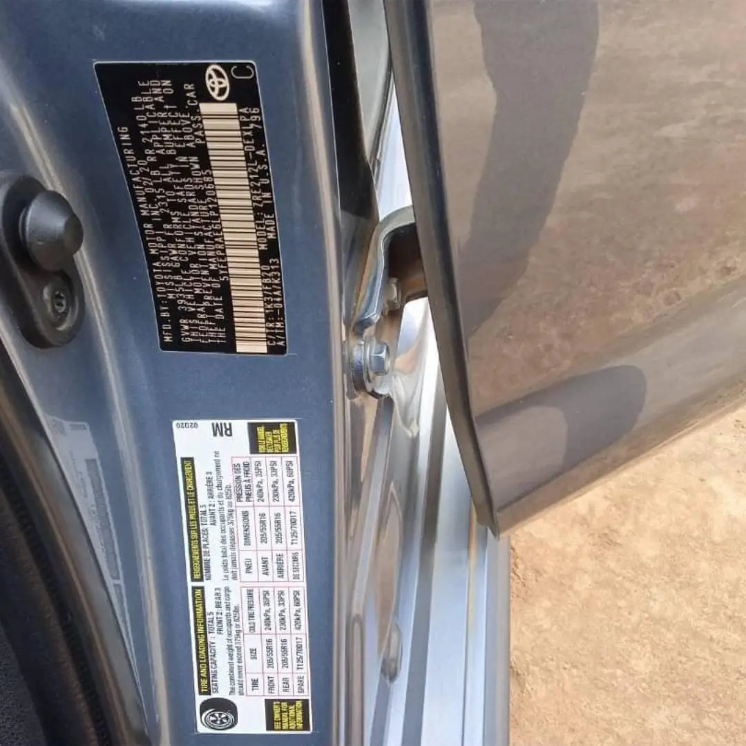 ₦14.5M | 2020 Toyota Corolla – Duty Paid, Ready in Abuja