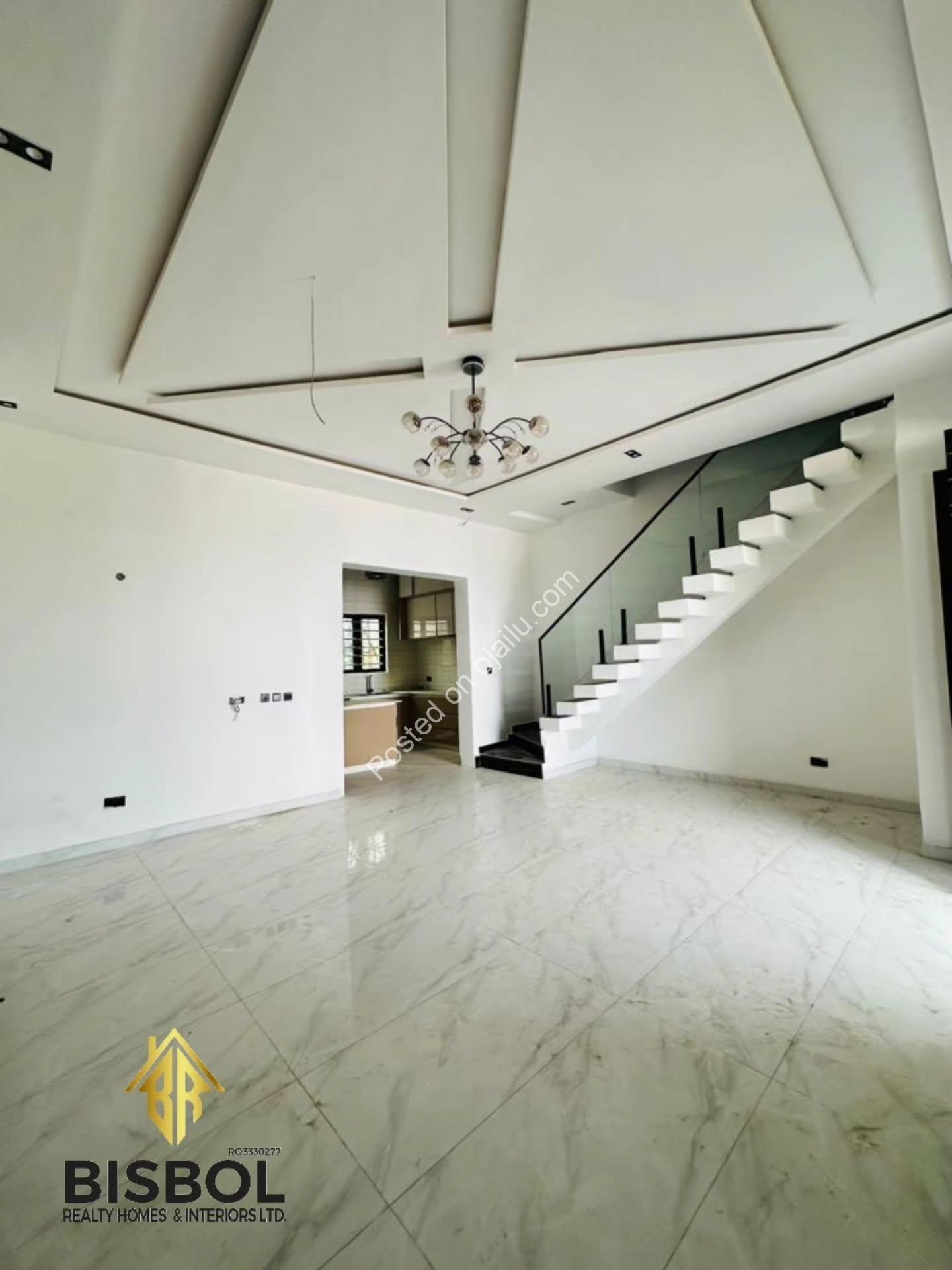120M Ikota Lekki: A Fully Finished 4-Bed Terrace Duplex